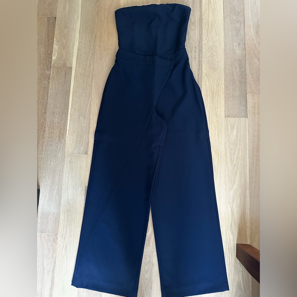 Zara Navy Blue Jumpsuit